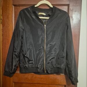 Angela Black Women's Bomber Jacket